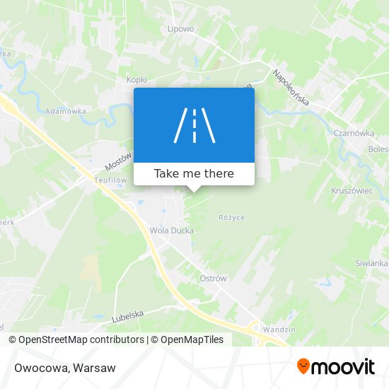 Owocowa map