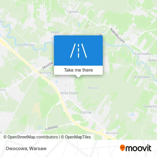 Карта Owocowa