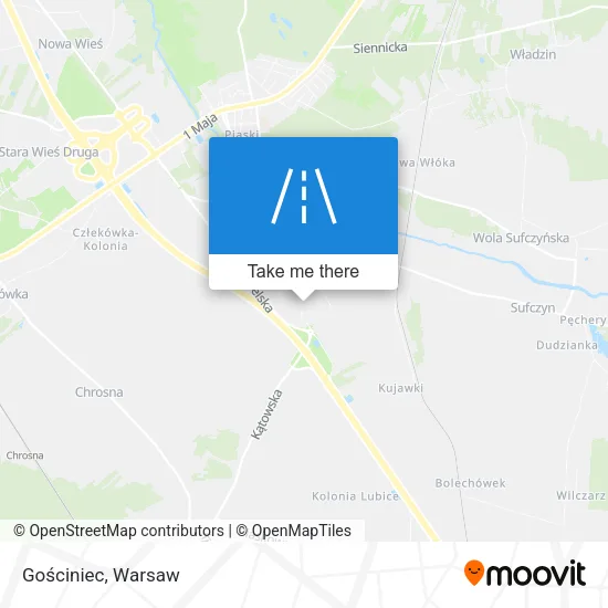 Карта Gościniec