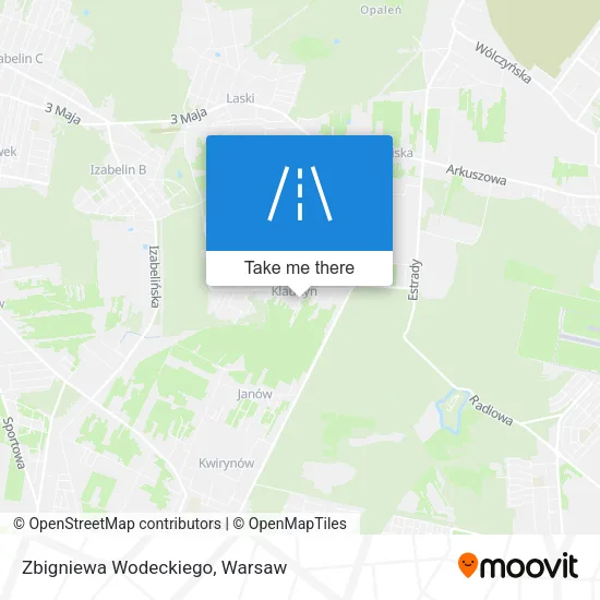 Карта Zbigniewa Wodeckiego