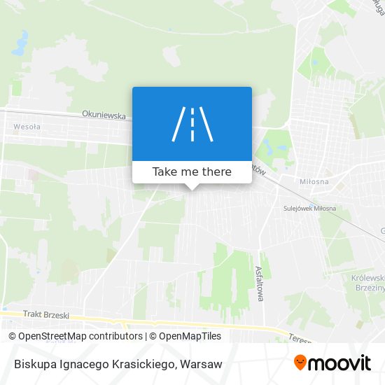 Biskupa Ignacego Krasickiego map