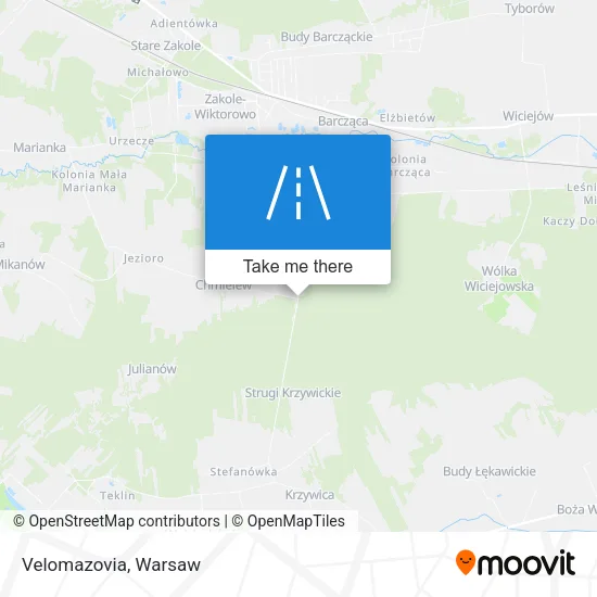 Карта Velomazovia