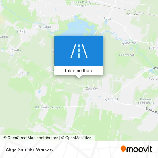 Карта Aleja Sarenki