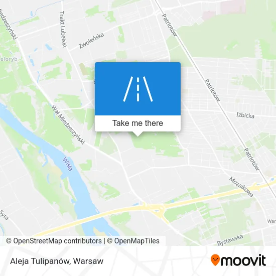 Карта Aleja Tulipanów