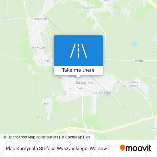 Plac Kardynała Stefana Wyszyńskiego map