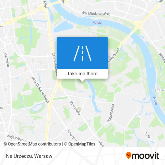 Карта Na Urzeczu