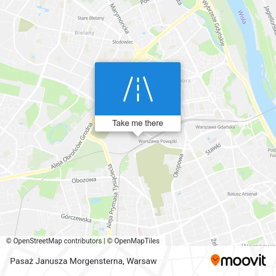 Карта Pasaż Janusza Morgensterna