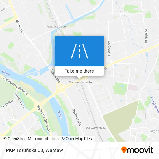 Карта PKP Toruńska 03