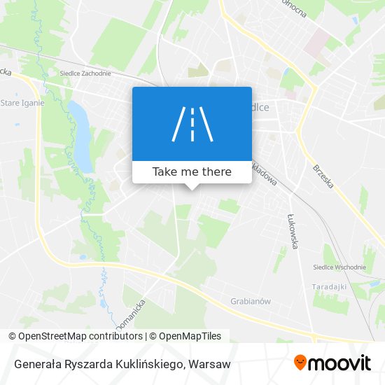 Generała Ryszarda Kuklińskiego map