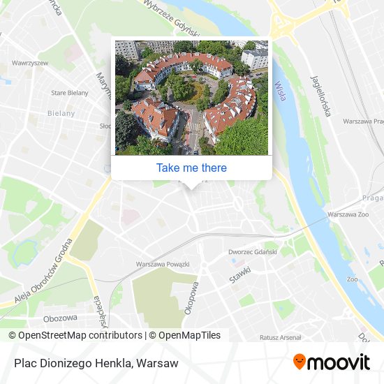 Plac Dionizego Henkla map