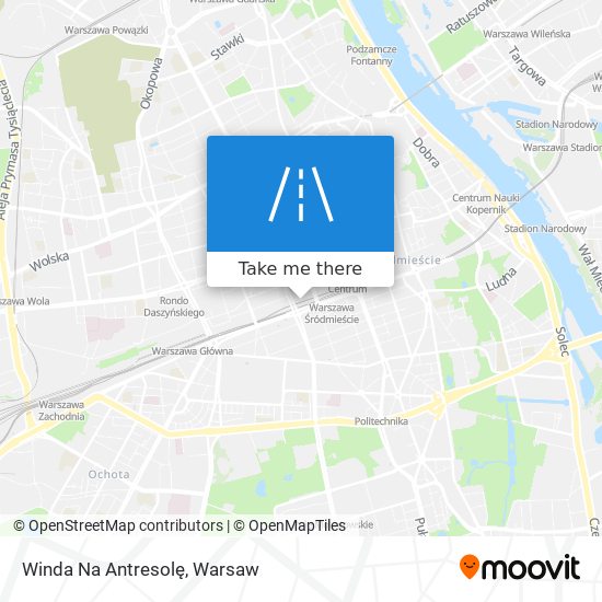 Winda Na Antresolę map