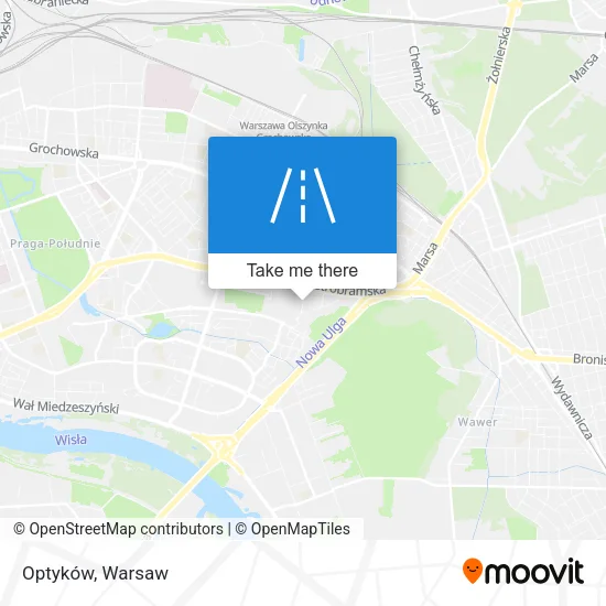 Карта Optyków