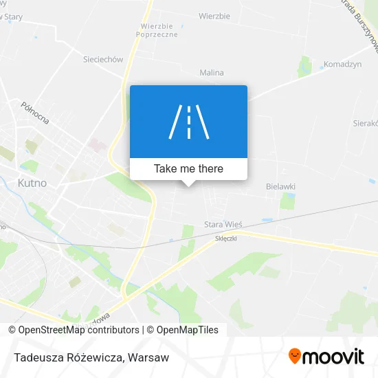 Карта Tadeusza Różewicza