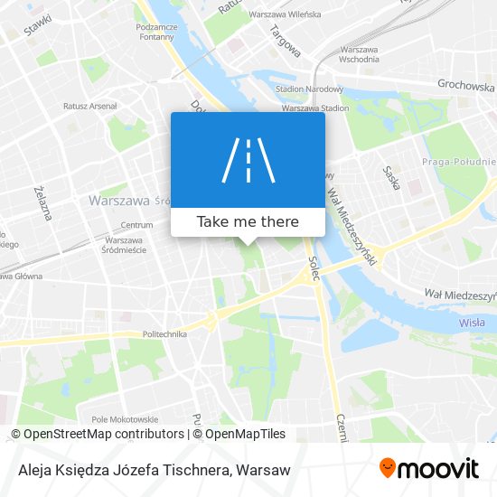 Aleja Księdza Józefa Tischnera map