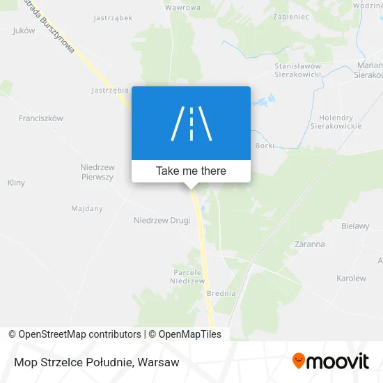 Карта Mop Strzelce Południe