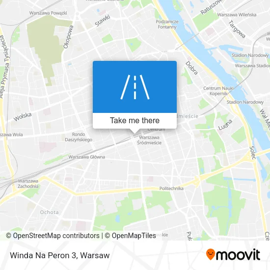 Карта Winda Na Peron 3