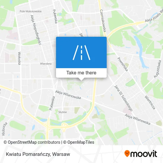 Карта Kwiatu Pomarańczy