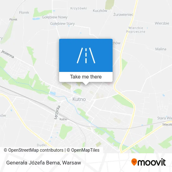 Карта Generała Józefa Bema