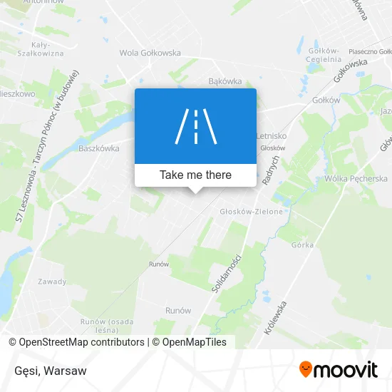 Карта Gęsi