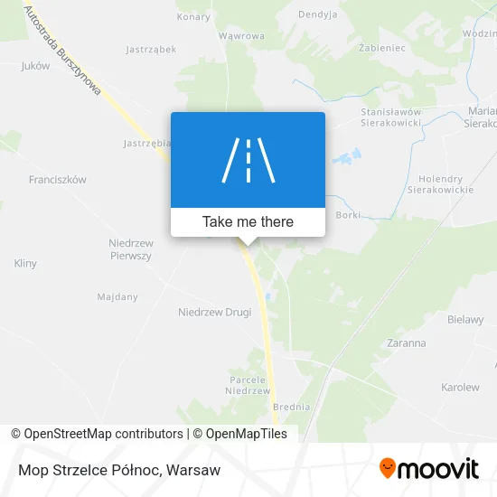 Карта Mop Strzelce Północ