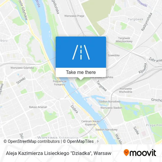 Карта Aleja Kazimierza Lisieckiego "Dziadka"