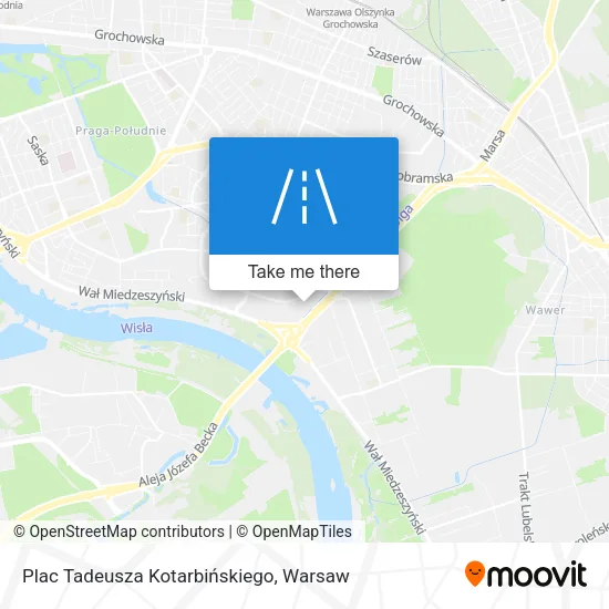 Карта Plac Tadeusza Kotarbińskiego
