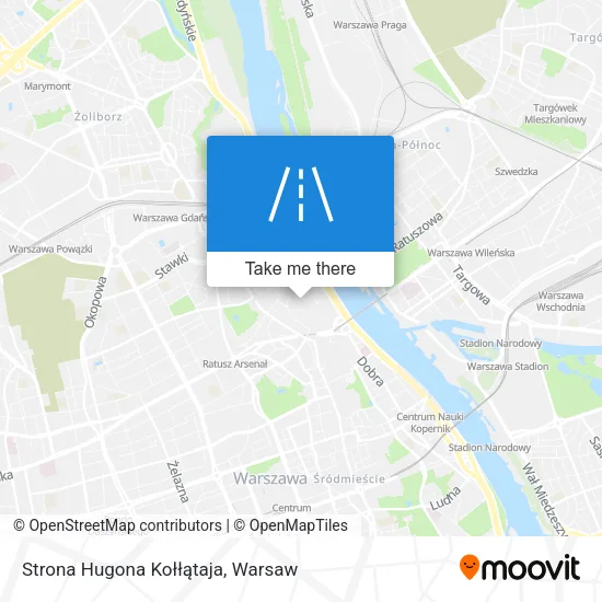 Карта Strona Hugona Kołłątaja