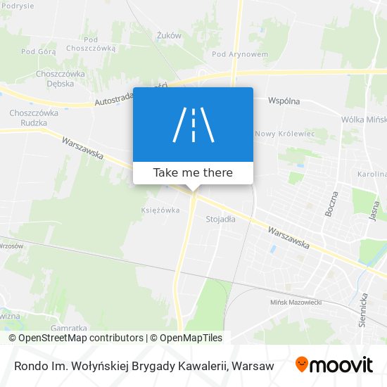 Rondo Im. Wołyńskiej Brygady Kawalerii map