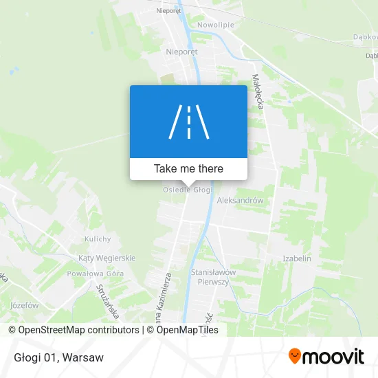 Карта Głogi 01