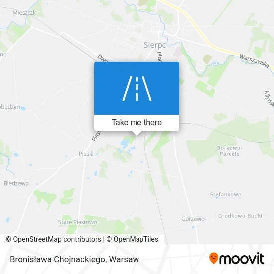Карта Bronisława Chojnackiego