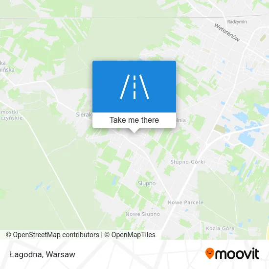 Карта Łagodna