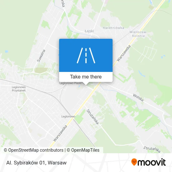Карта Al. Sybiraków 01
