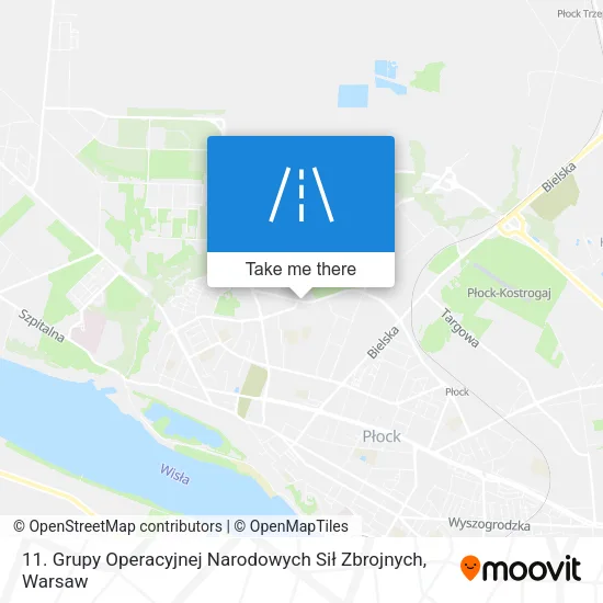Карта 11. Grupy Operacyjnej Narodowych Sił Zbrojnych