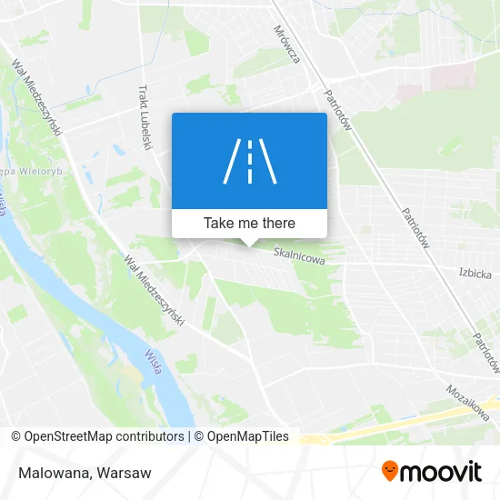 Карта Malowana
