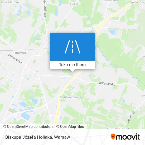 Карта Biskupa Józefa Hollaka