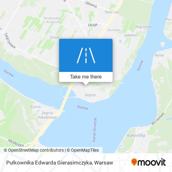 Карта Pułkownika Edwarda Gierasimczyka