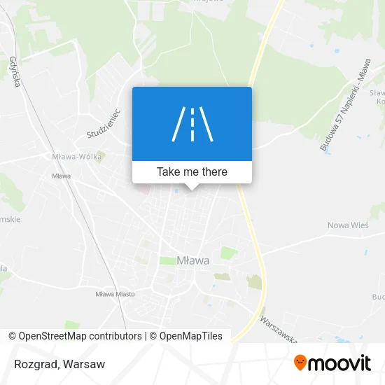 Карта Rozgrad