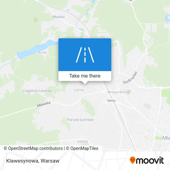 Карта Klawesynowa
