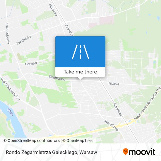 Rondo Zegarmistrza Gałeckiego map