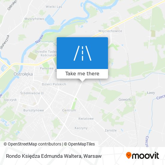 Rondo Księdza Edmunda Waltera map