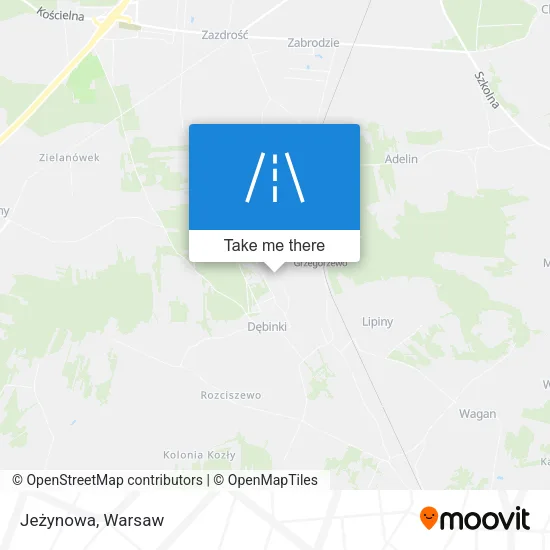 Карта Jeżynowa