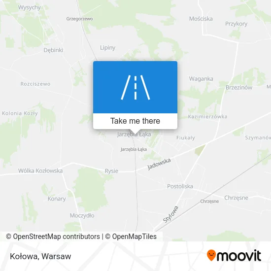 Карта Kołowa