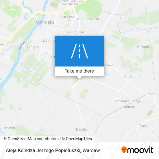 Карта Aleja Księdza Jerzego Popiełuszki
