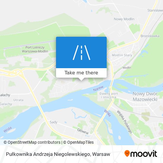 Pułkownika Andrzeja Niegolewskiego map