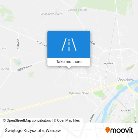 Карта Świętego Krzysztofa