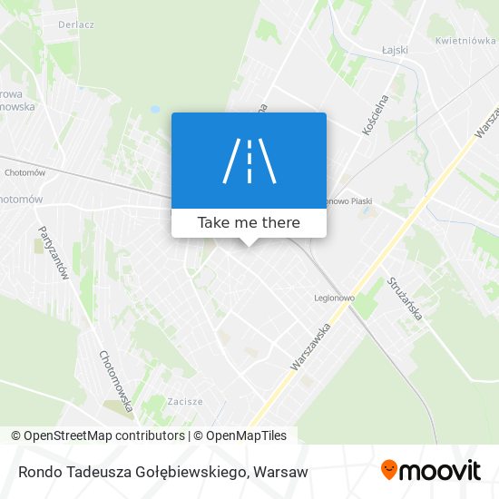 Rondo Tadeusza Gołębiewskiego map