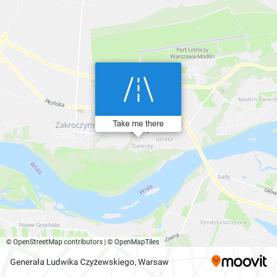 Generała Ludwika Czyżewskiego map