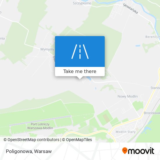 Poligonowa map