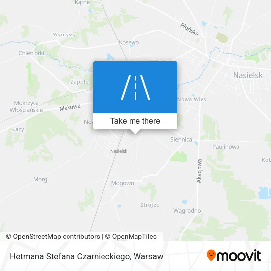 Карта Hetmana Stefana Czarnieckiego