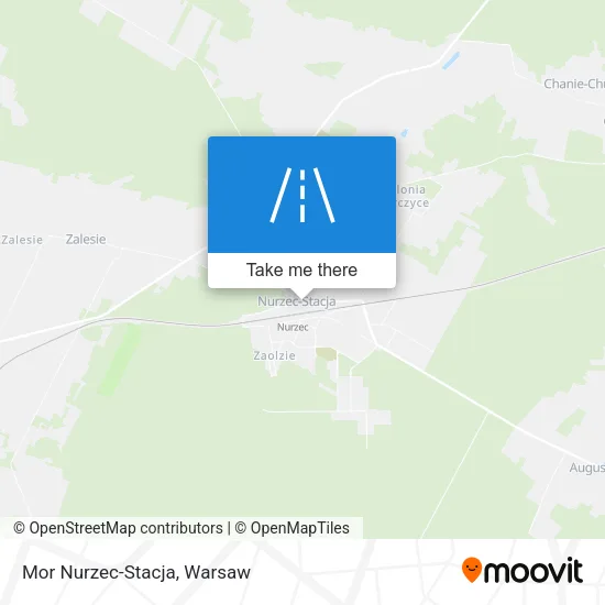 Карта Mor Nurzec-Stacja